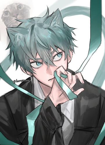 Kitty Till in a suit